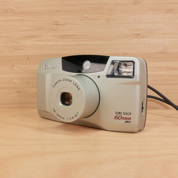 Canon Sure Shot 60 Zoom / 35mm Point and Shoot Film Camera / Tested - Picture 3 of 8
